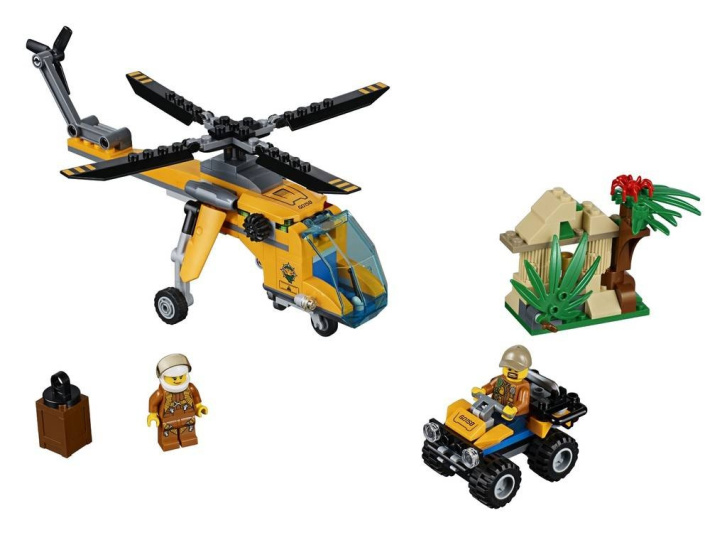 60158 LEGO CITY - Nákladní helikoptéra do džungle