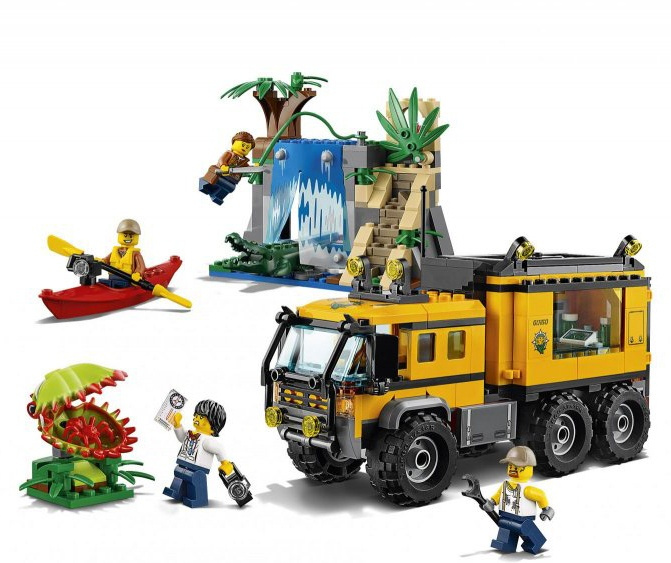 60160 LEGO CITY - Mobilní laboratoř do džungle