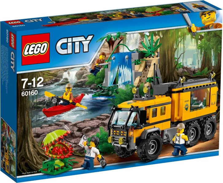 60160 LEGO CITY - Mobilní laboratoř do džungle
