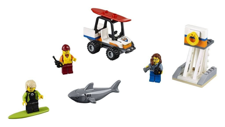60163 LEGO CITY - Pobřežní hlídka (začátečnická sada)