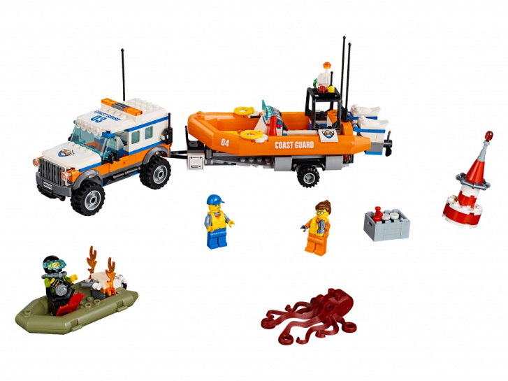 60165 LEGO CITY - Vozidlo zásahové jednotky 4x4