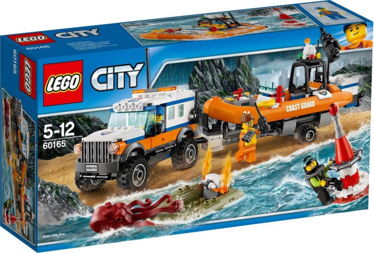 60165 LEGO CITY - Vozidlo zásahové jednotky 4x4