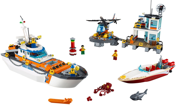60167 LEGO CITY – Základna pobřežní hlídky