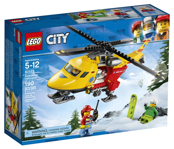 60179 LEGO CITY - Záchranářský vrtulník