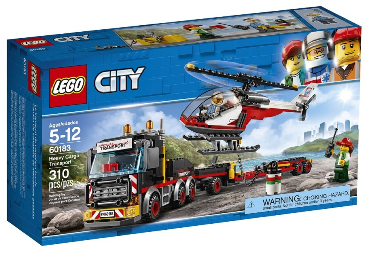 60183 LEGO CITY - Tahač na prepravu těžkého nákladu