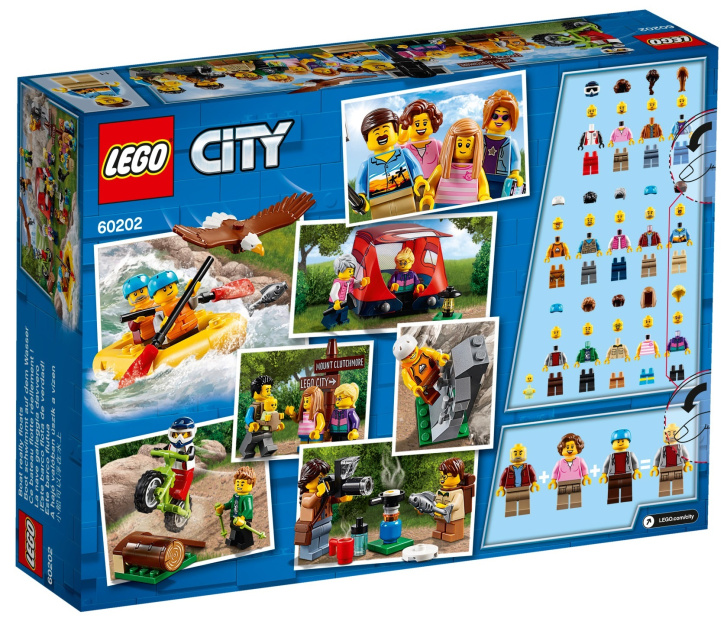 60202 LEGO CITY - Sada postaviček