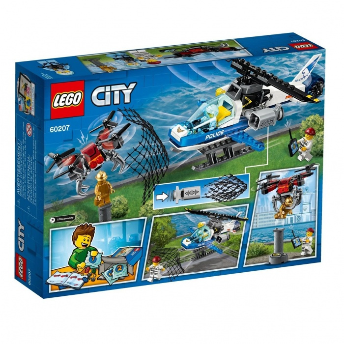60207 LEGO CITY - Honička letecké policie s dronem