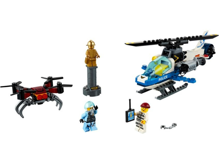 60207 LEGO CITY - Honička letecké policie s dronem