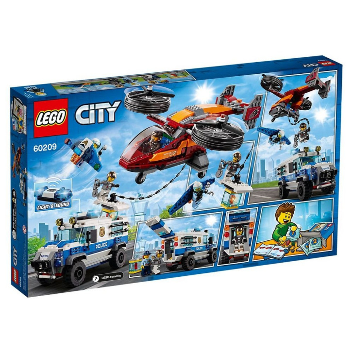 60209 LEGO CITY - Letecká policie a krádež diamantu