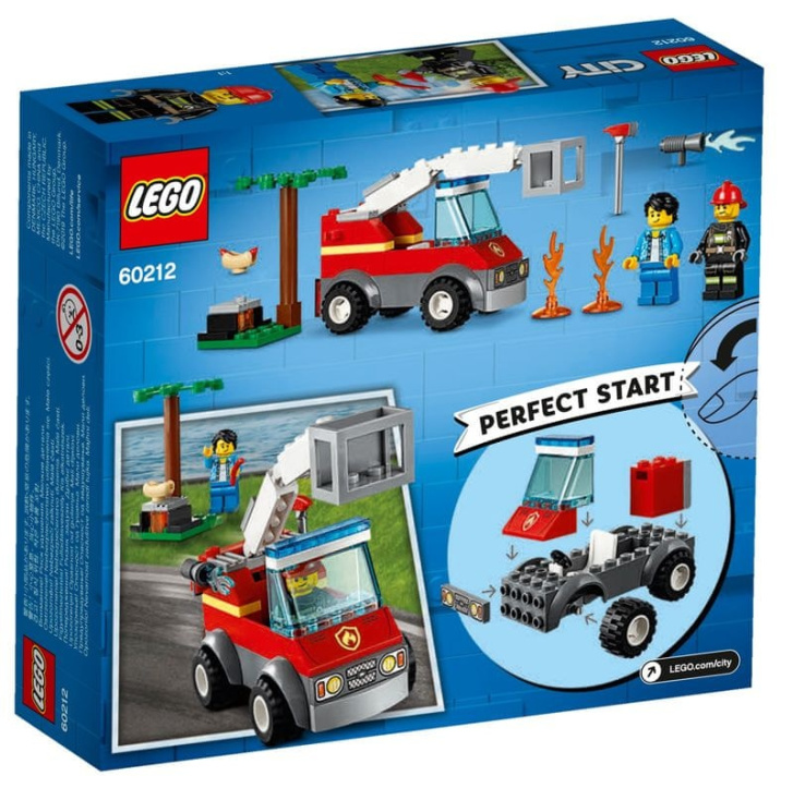 60212 LEGO CITY - Vyhořená grilovačka