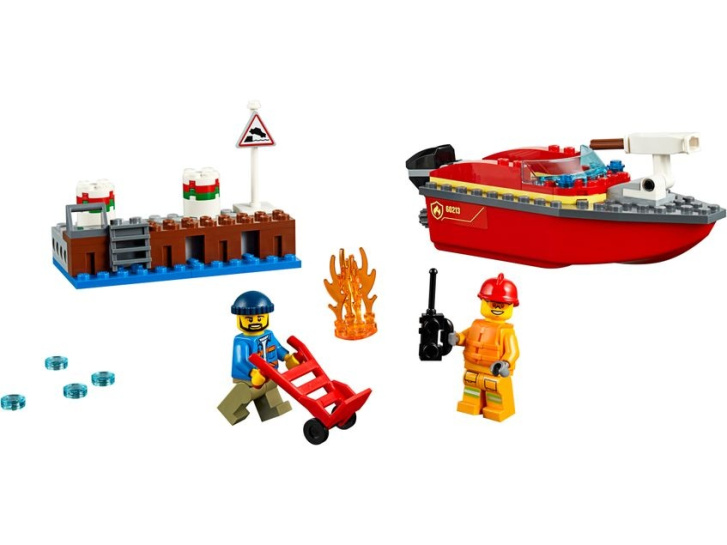 60213 LEGO CITY - Požár v doku