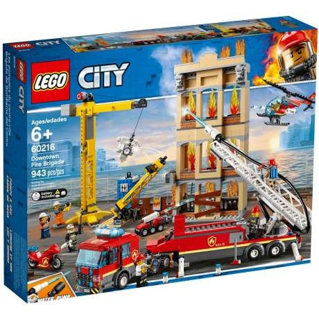 60216 LEGO CITY - Zásah hasičů v centru