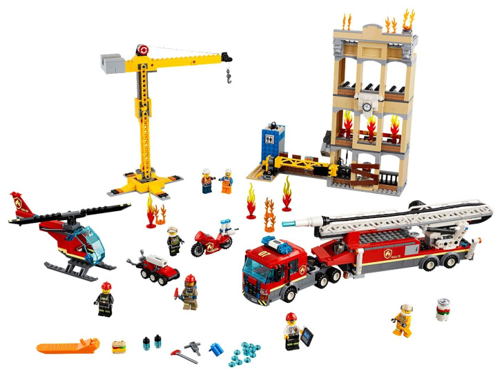 60216 LEGO CITY - Zásah hasičů v centru