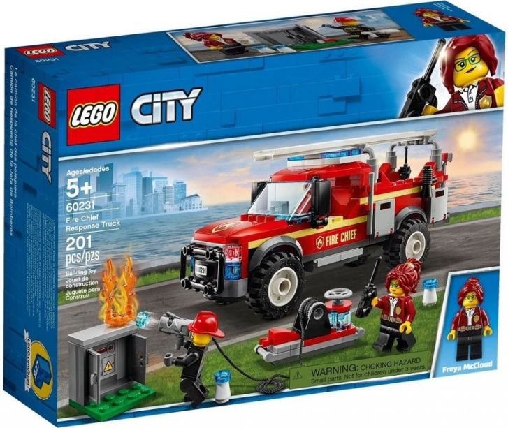 60231 LEGO CITY – Zásahové vozidlo velitelky hasičů
