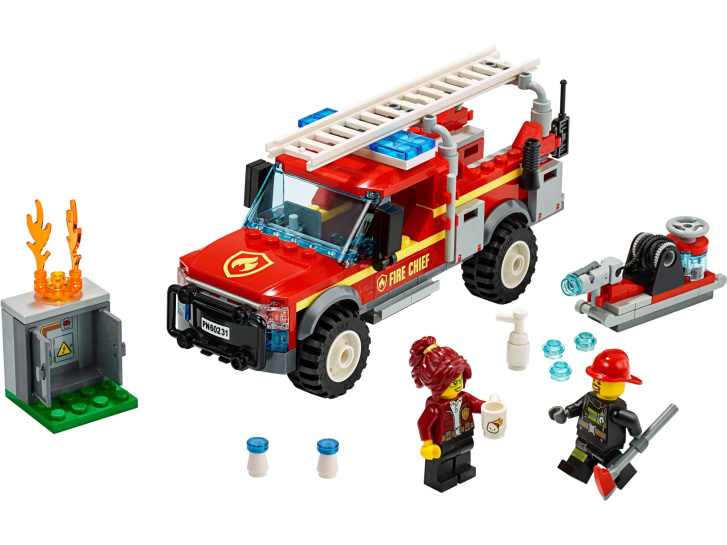 60231 LEGO CITY – Zásahové vozidlo velitelky hasičů
