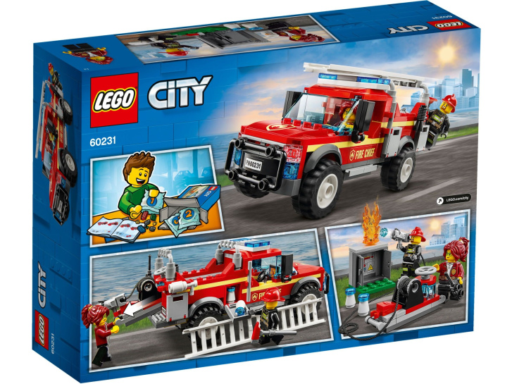 60231 LEGO CITY – Zásahové vozidlo velitelky hasičů