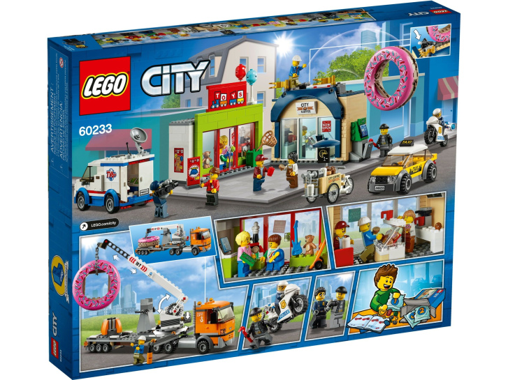 60233 LEGO CITY – Otevření prodejny donutů