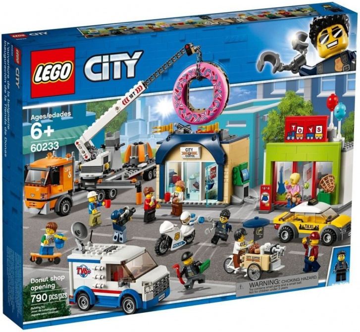 60233 LEGO CITY – Otevření prodejny donutů
