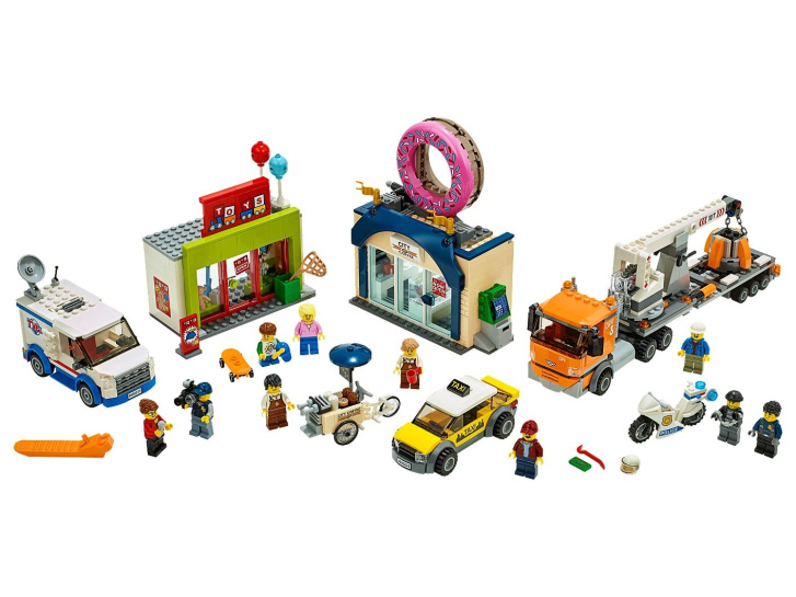 60233 LEGO CITY – Otevření prodejny donutů