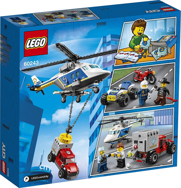 60243 Lego City- Pronásledování s policejní helikoptérou