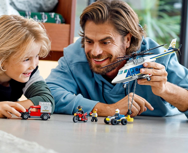 60243 Lego City- Pronásledování s policejní helikoptérou