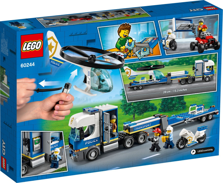60244 LEGO CITY - Přeprava policejního vrtulníku