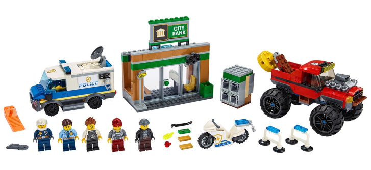 60245 LEGO CITY - Loupež s monster truckem