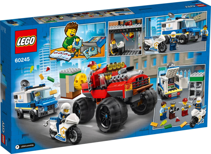 60245 LEGO CITY - Loupež s monster truckem