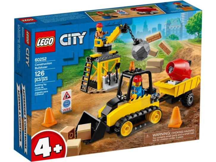 60252 LEGO CITY - Buldozer na stavbě