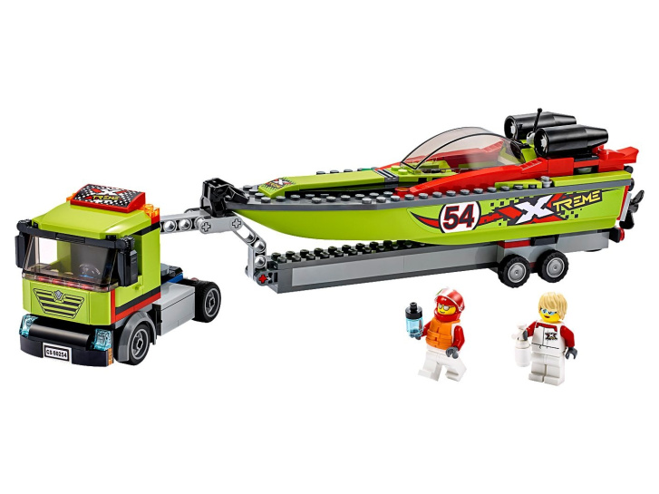 60254 LEGO CITY - Přeprava závodního člunu
