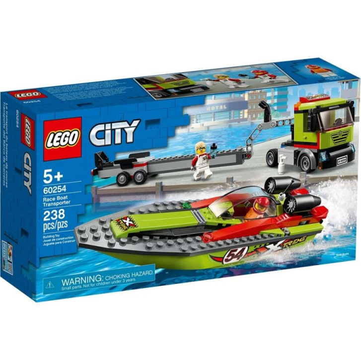 60254 LEGO CITY - Přeprava závodního člunu