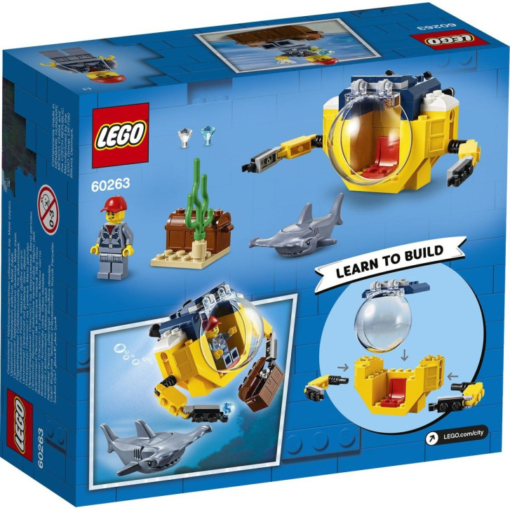 60263 LEGO CITY – Oceánská mini ponorka