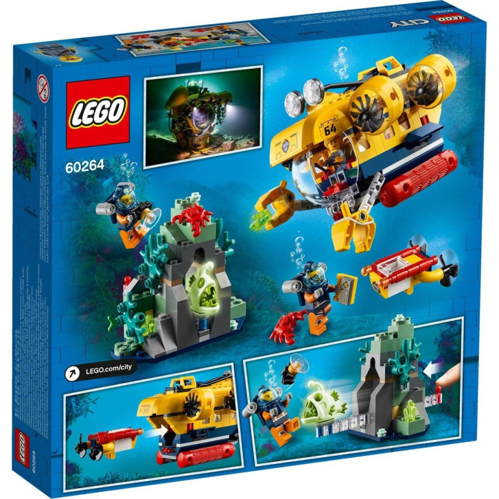 60264 LEGO CITY – Oceánská průzkumná ponorka