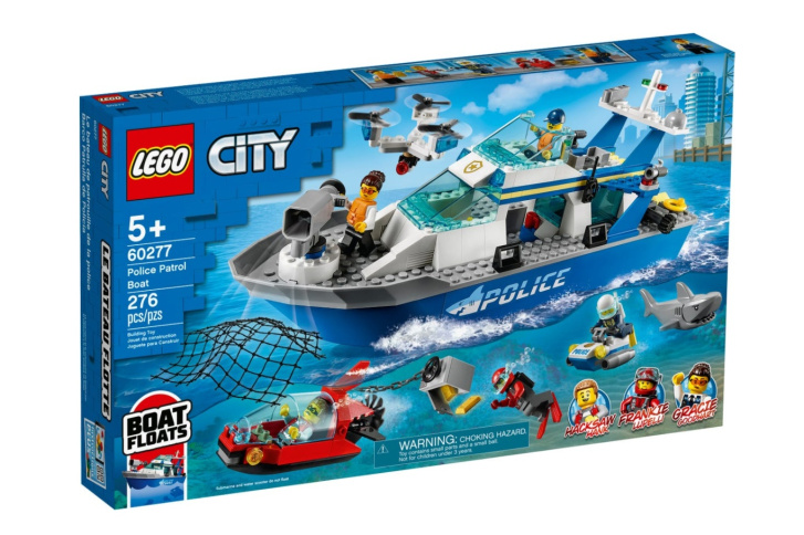 60277 Lego City - Policejní hlídková loď