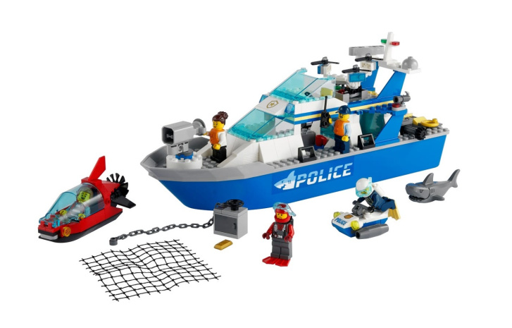 60277 Lego City - Policejní hlídková loď