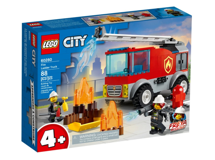60280 LEGO CITY - Hasičské auto s žebříkem