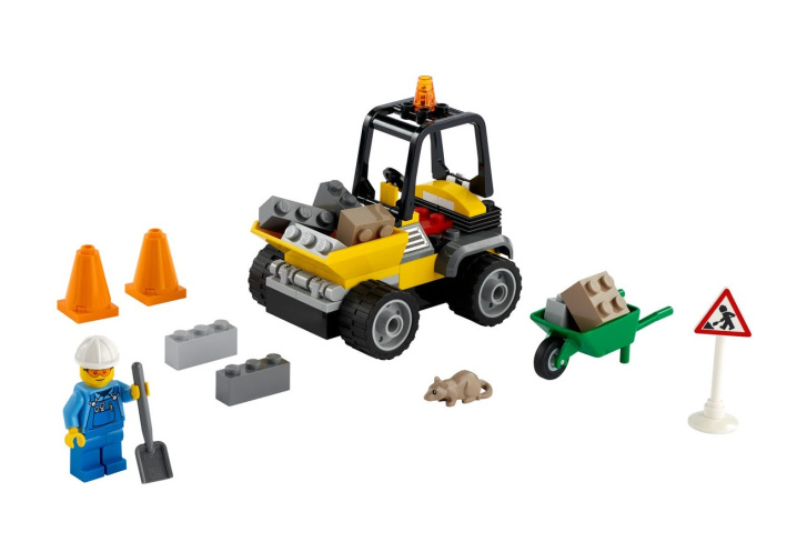 60284 Lego City – Náklaďák silničářů