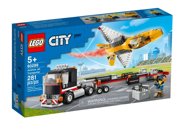 60289 LEGO CITY - Transport akrobatické stíhačky
