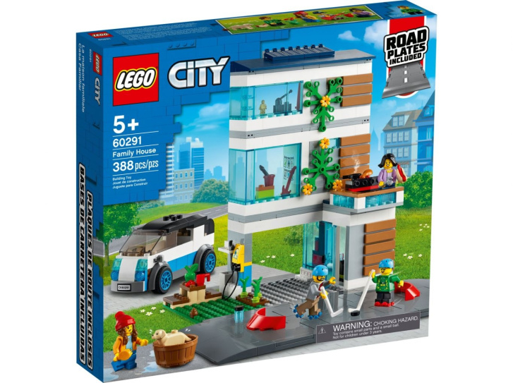 60291 Lego City – Rodinný dům