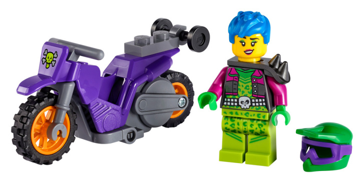 60296 Lego City Stunz – Kaskadérská wheelie motorka