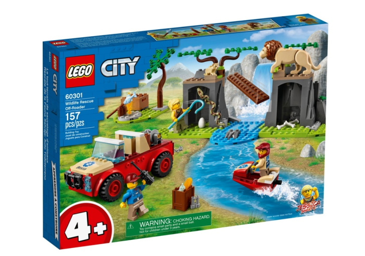 60301 Lego City - Záchranářské terénní auto do divočiny