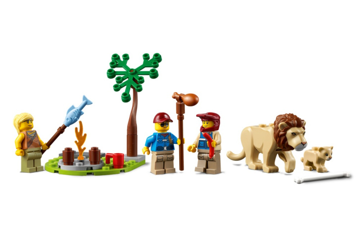 60301 Lego City - Záchranářské terénní auto do divočiny