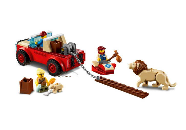 60301 Lego City - Záchranářské terénní auto do divočiny