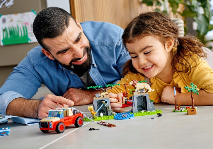 60301 Lego City - Záchranářské terénní auto do divočiny