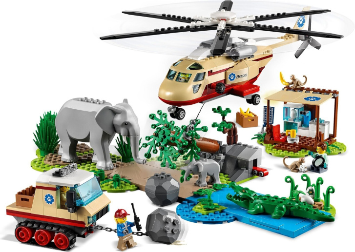 60302 LEGO CITY – Záchranná misia v divočine