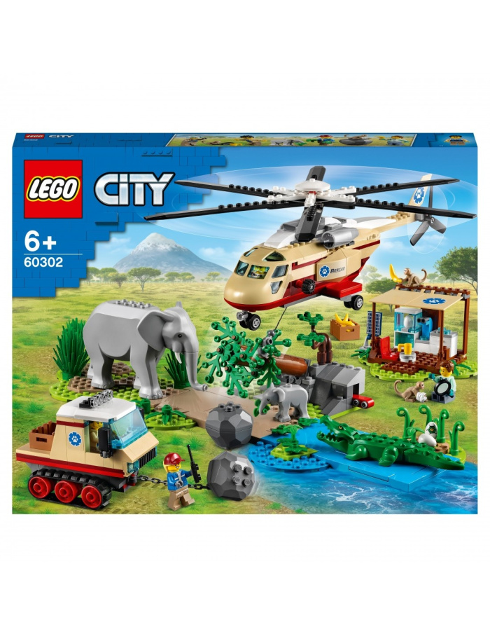 60302 LEGO CITY – Záchranná misia v divočine