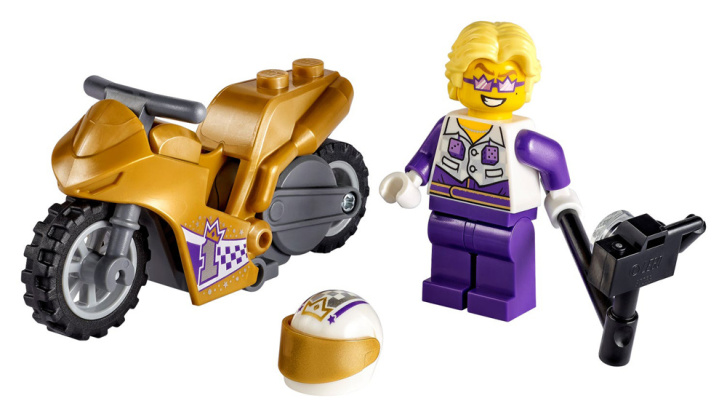 60309 Lego City Stunz – Kaskadérská motorka se selfie tyčí
