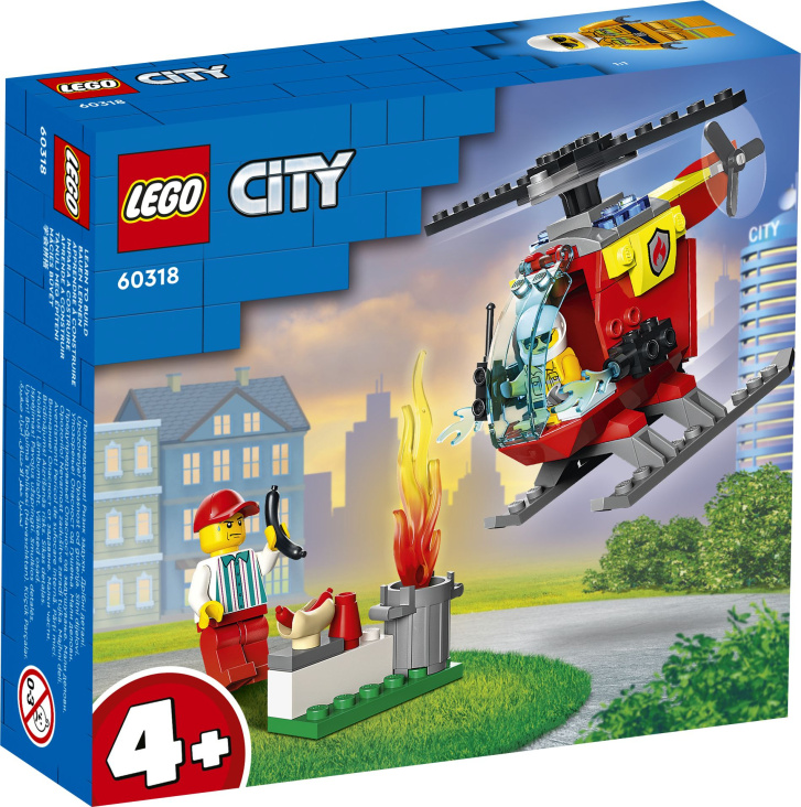 Lego City-Hasičský vrtulník