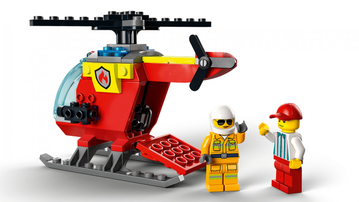 Lego City-Hasičský vrtulník