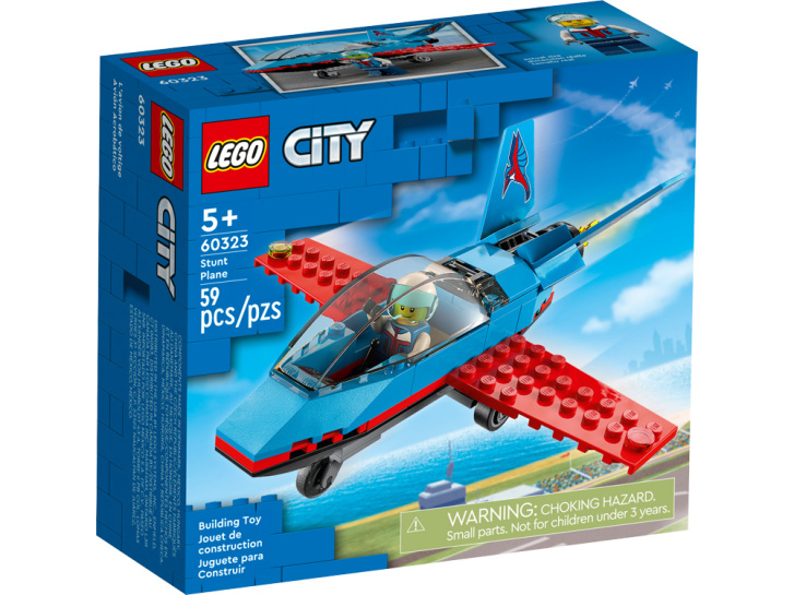 60323 Lego City – Kaskadérské letadlo